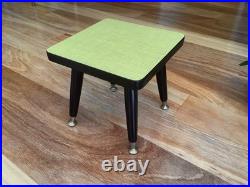 MID CENTURY Small SIDE TABLE RARE RETRO 1960s ATOMIC Era Legs EXCELLENT COND/N