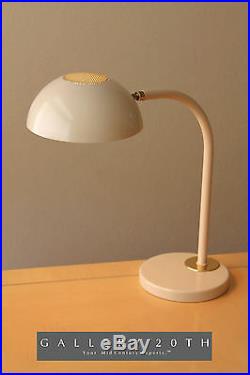 MID Century Modern Laurel Desk Lamp! Nessen Panton Atomic 1960's Vtg Brass Retro