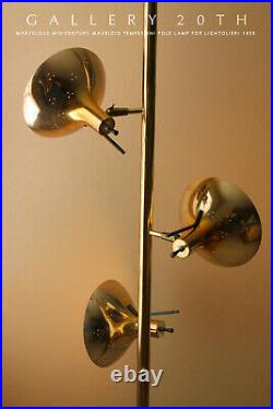 MID Century Modern Lightolier Tension Pole Lamp! 1950s Atomic Sputnik Space Age