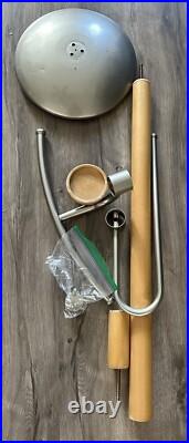 Mens Valet Mid Century Atomic Style Chrome Wood Modernist Mens Valet Mid Century Atomic Style Chrome Wood Modernist