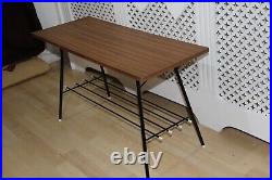 Mid 20TH Teak Century Coffee Table occasional Table. Sputnik. Atomic