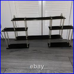 Mid Century 1960s / 1970s Plastic Shelf Display Unit 34 Long X 15 Tall atomic