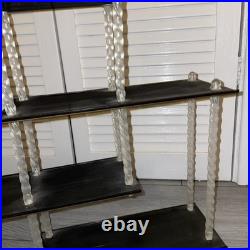 Mid Century 1960s / 1970s Plastic Shelf Display Unit 34 Long X 15 Tall atomic