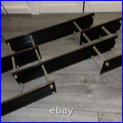 Mid Century 1960s / 1970s Plastic Shelf Display Unit 34 Long X 15 Tall atomic