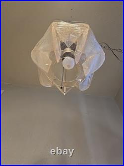 Mid-Century Acrylic Lucite String Swag Lsmp Paul Secon Atomic Age Mid-Century Acrylic Lucite String Swag Lsmp Paul Secon Atomic Age