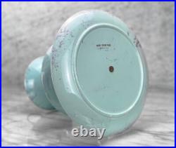 Mid-Century Atomic Marbled Turquoise 3-Tier Serving Platter Centerpiece