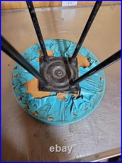 Mid Century Atomic Swivel Bar Stool 1950's 1960's Mid Century Atomic Swivel Bar Stool 1950's 1960's