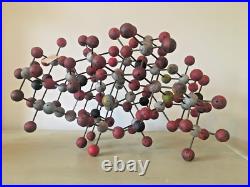 Mid Century CSL Cambridge Molecular Timber Atom Teaching Model