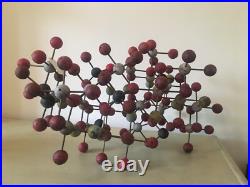 Mid Century CSL Cambridge Molecular Timber Atom Teaching Model