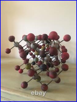Mid Century CSL Cambridge Molecular Timber Atom Teaching Model