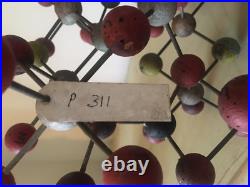 Mid Century CSL Cambridge Molecular Timber Atom Teaching Model