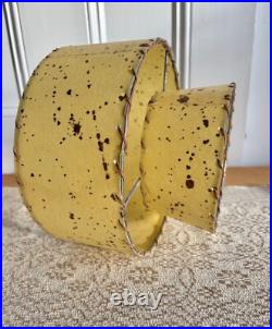 Mid Century Modern Atomic 2 Tier Fiberglass Lamp Shade. Excellent