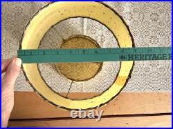 Mid Century Modern Atomic 2 Tier Fiberglass Lamp Shade. Excellent Mid Century Modern Atomic 2 Tier Fiberglass Lamp Shade. Excellent