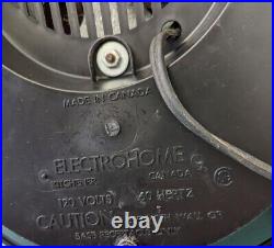 Mid Century Modern Atomic Electrohome 11 M 1200 Watt Radiant Electric Heater