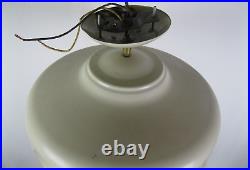Mid Century Modern Atomic Spaceship Lamp Metal Ceiling LIGHT Fixture 14.5