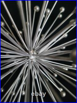 Mid Century Modern Starburst Table Sculpture Atomic Art Sputnik 8 Burst MCM Vtg