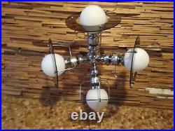 Mid Century Modern space age sputnik chandelier