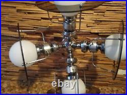 Mid Century Modern space age sputnik chandelier