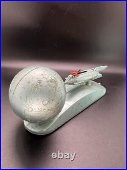 Mid Century Rocket to the Moon Bank, Strato Bank, XU 232, Atomic, 1950s Mid Century Rocket to the Moon Bank, Strato Bank, XU 232, Atomic, 1950s