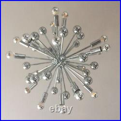 Mid Century Style Atomic Sputnik Ceiling Light With OSRAM LED Bulbs REDUCED