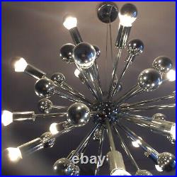 Mid Century Style Atomic Sputnik Ceiling Light With OSRAM LED Bulbs REDUCED