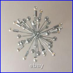 Mid Century Style Atomic Sputnik Ceiling Light With OSRAM LED Bulbs REDUCED