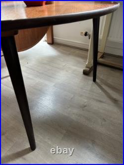 Mid-century Modern Teak Coffee Table with 3 tapered legs 58x80cm
