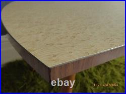 Mid century coffee table side table vintage retro formica atomic 50s 60s 70s