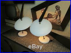 Mid century modern Atomic Vintage Space Age Lamps