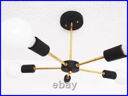 Modern Sputnik Ceiling Light 5 Arm Atomic Mid Century Living Room