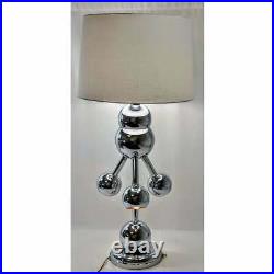 Monumental Sonneman Style Orb Lamp Mid Century Atomic 4-Light Table Lamp EVC