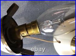 Pair of Vintage 1960s Atomic Wall Lights Sconces Sputnik Mid Century brass glass