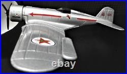 Pre WW2 Plane Mid-Century Modernism Atomic Modern Aircraft Airplane Art Deco