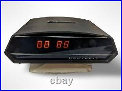 RARE HEATHKIT GC-1092D Mid Century Modern Digital Alarm Clock VTG Retro Atomic