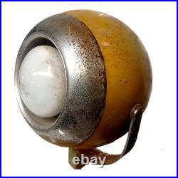 RARE Vintage 1960s Eyeball Space Age Atomic Lamp Mustard Yellow RARE Vintage 1960s Eyeball Space Age Atomic Lamp Mustard Yellow