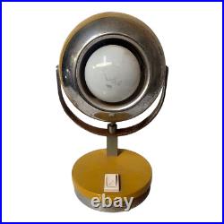 RARE Vintage 1960s Eyeball Space Age Atomic Lamp Mustard Yellow RARE Vintage 1960s Eyeball Space Age Atomic Lamp Mustard Yellow