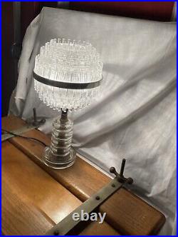 Rare Vintage Mid Century Atomic Rocket Sputnik Lamp UFO