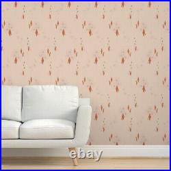 Removable Water-Activated Wallpaper 1960S Atomic Mcm Mod Mid Century Coppertone