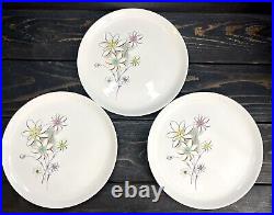 Royal China Twinkle Pattern Dinnerware Set 24 Pieces Mid-Century Atomic Daisies