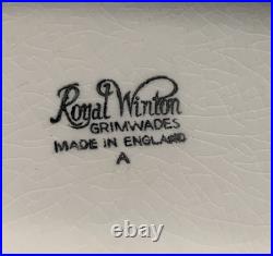 Royal Winton Grimwades Martini Motif Serving Dish Atomic Mid-Century Modern Rare