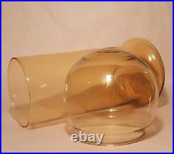 SPACE AGE vtg empoli glass canister mcm italian atomic art glass table ball jar