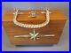 STARBURST_ATOMIC_Gold_Wood_HANDBAG_PURSE_CLUTCH_Women_s_Mid_Century_Modern_01_lmu