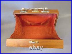 STARBURST ATOMIC Gold Wood HANDBAG PURSE CLUTCH Women's Mid Century Modern STARBURST ATOMIC Gold Wood HANDBAG PURSE CLUTCH Women's Mid Century Modern