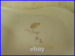 Sascha Brastoff Pottery MCM Atomic Tray Dish Ashtray and Cigarette Box