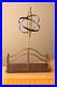 Space_Age_Atomic_MID_Century_Magazine_Rack_Large_Vtg_50s_MCM_Wood_Brass_Art_01_aqr