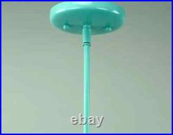 Sputnik Atomic Starburst Chandelier Sea Foam Green Mid Century Modern 18 Arms