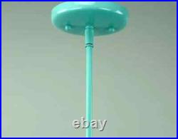 Sputnik Atomic Starburst Chandelier Sea Foam Green Mid Century Modern 18 Arms