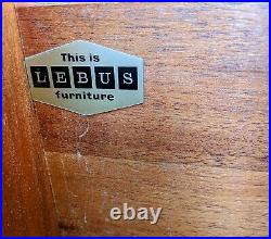 Stunning mid century Lebus dressing table atomic retro vintage