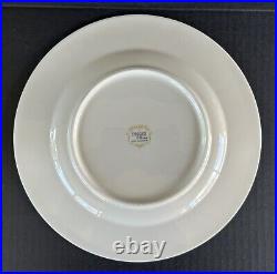 Syracuse China Polaris Atomic Star Dinner Plates 10.75 Set Of 6 MCM Mid Century
