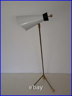 TALL TABLE LAMP Mid Century Arteluce Eames Stilnovo 50s 60s Deco Atomic Reading